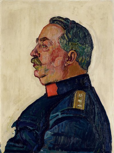Portrait of General Ulrich Wille by Ferdinand Hodler